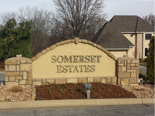 Somerset Estates is a beautiful subdivision close to Lake Jacomo