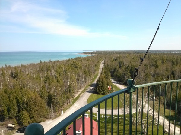 View from the New Lighthouse in Presque Isle