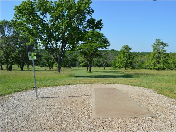 Disc Golf Course in Shawnee Mission Park
