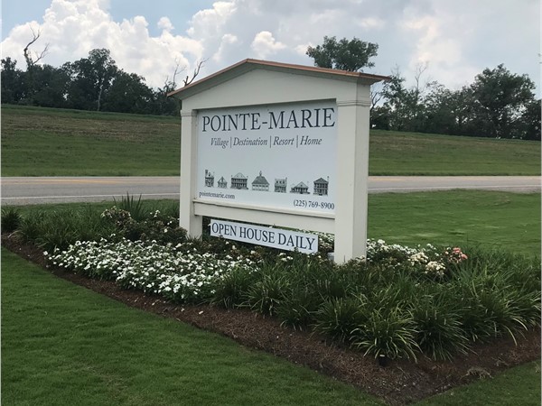 Pointe-Marie Subdivision is located off of River Rd. near L'Auberge Casino