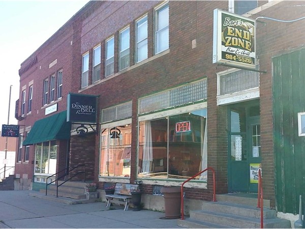 Local bars/restaurants.  Whiskey Junction, The Dinner Bell, Bart's End Zone