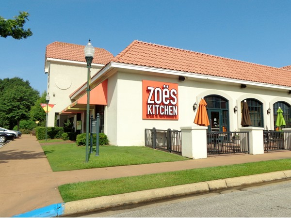 Zoes Kitchen on Zelda Road 