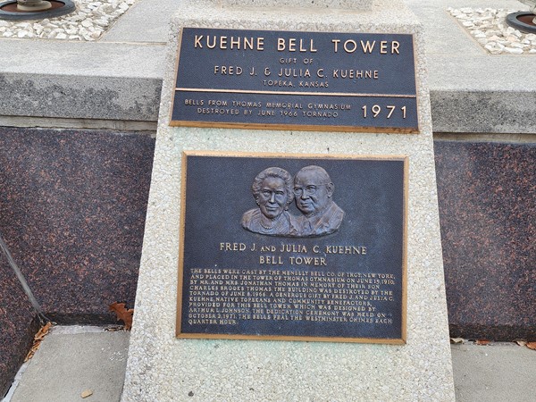 Kuehne Bell Tower on Washburn University Campus