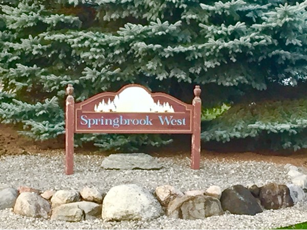 Springbrook West offers both open and wooded home sites with newer and larger homes