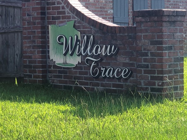 Welcome to Willow Trace Subdivision 