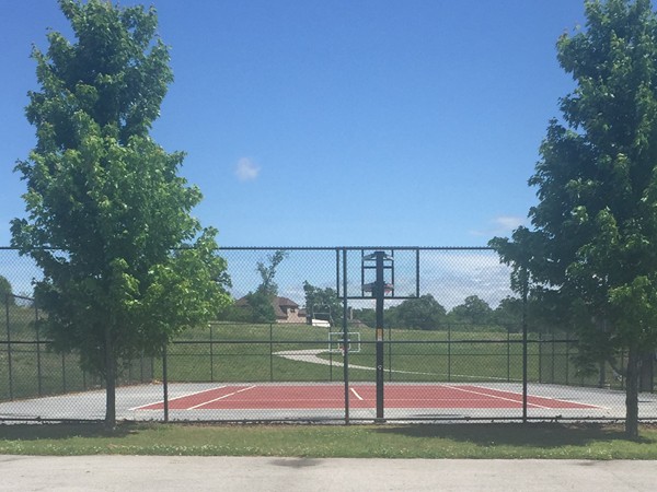 Tennis courts at Otter Creek subdivision