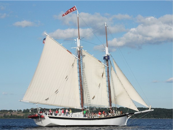 Manitou Tall Ship Tour on West Bay