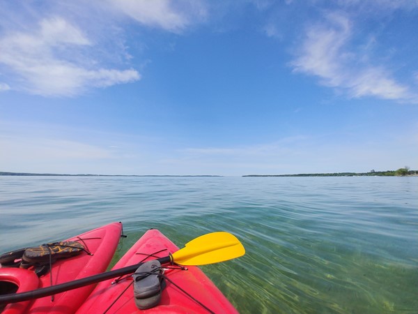 So many beautiful places to paddle...Lake Michigan, inland lakes, rivers - find your favorite