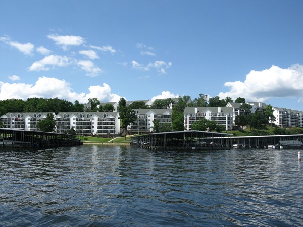View of Park Place Condos from the water