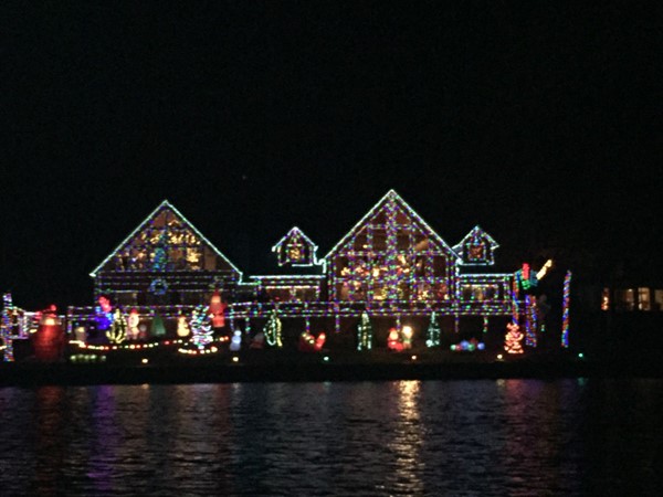 Celebration Cruise allows you to view the beautiful Christmas lights by water