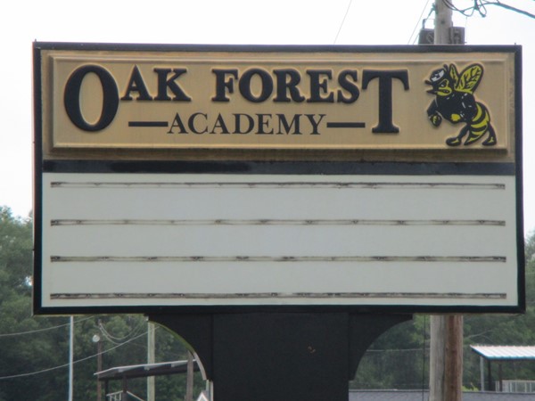 Oak Forest Academy is known for their football/baseball teams 