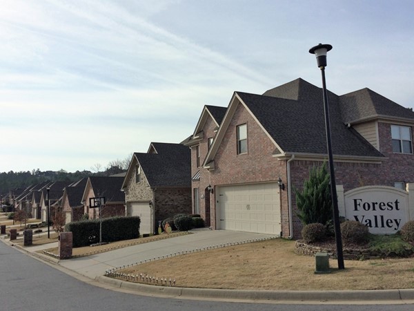 The Forest Valley neighborhood in Chenal, Little Rock