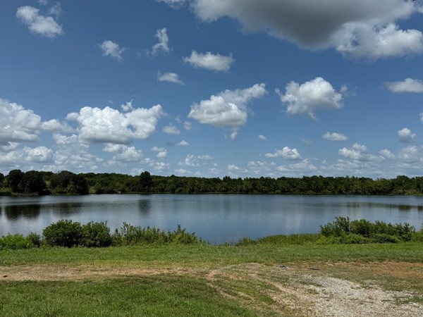 Great day for some fishing on Taft Lake.