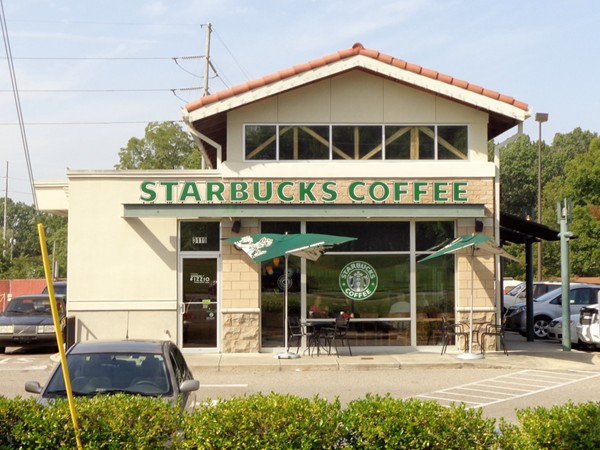 Start your morning with a Starbucks Coffee located off of Zelda Road
