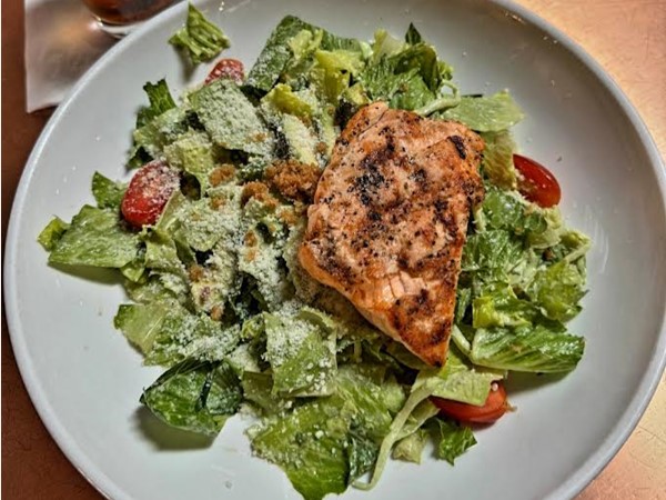Grilled Salmon "Caesar" 