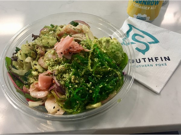 Southfin Southern Poke' is where healthy meets delicious Hawaiian inspired food