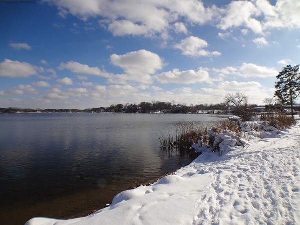 Reeds Lake is a great place for a walk any time of year
