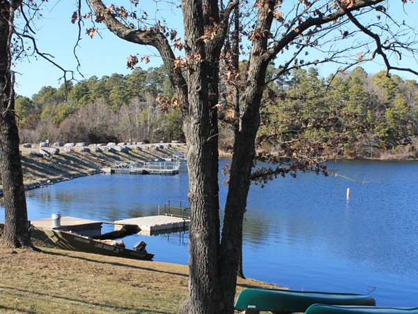 Lake Rayburn is one of Bella Vista's small no wake lakes