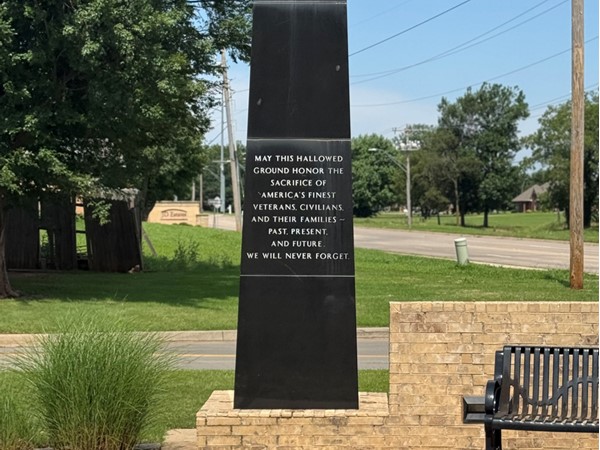 Honoring the military at Veterans Park