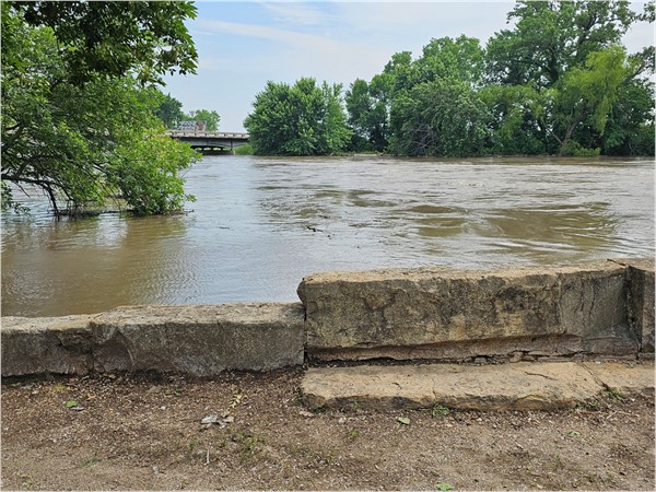 The Cottonwood River flooded June 2025