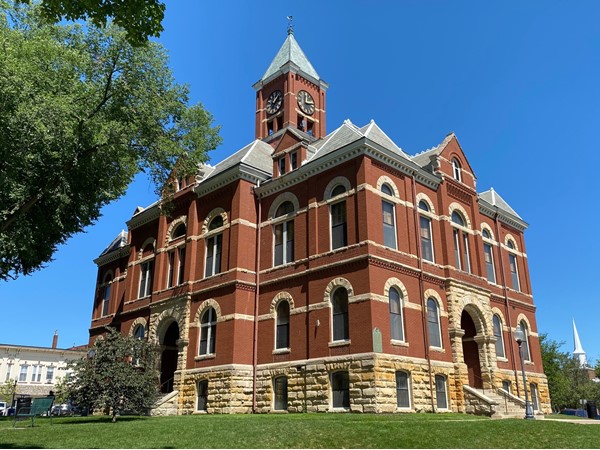 The old courthouse in Howell was built in 1890