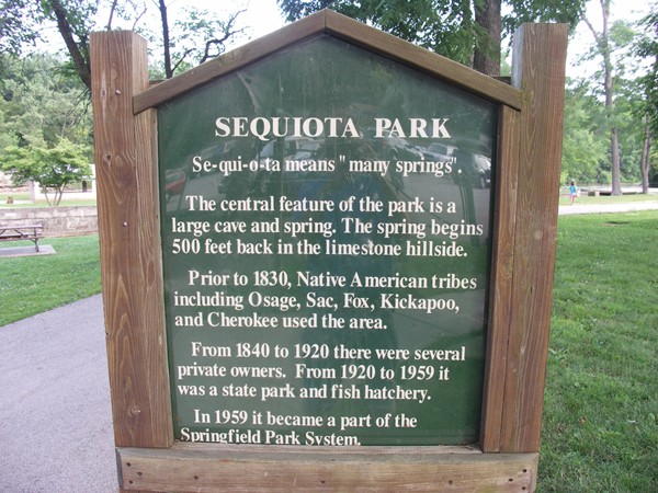 Sequiota Park in Springfield MO