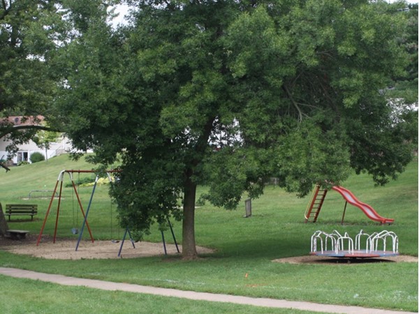 Park View has many bike trails and playgrounds. This is just one of many
