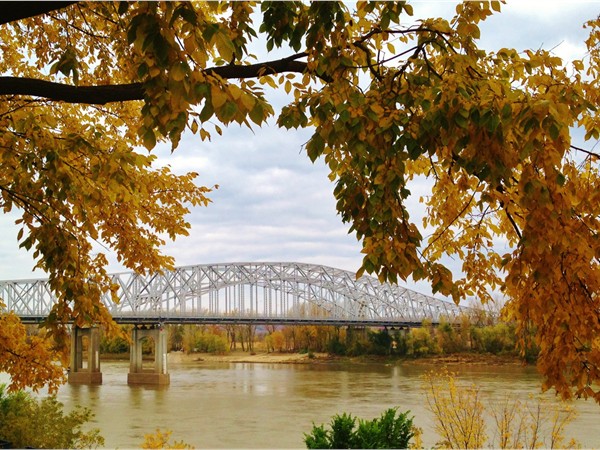 The Missouri River Bridge, Jefferson City MO 