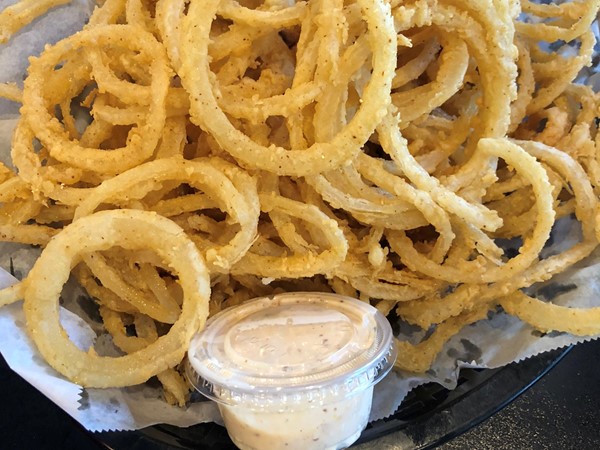 The best onion rings in Prairieville are found at Dempsey’s