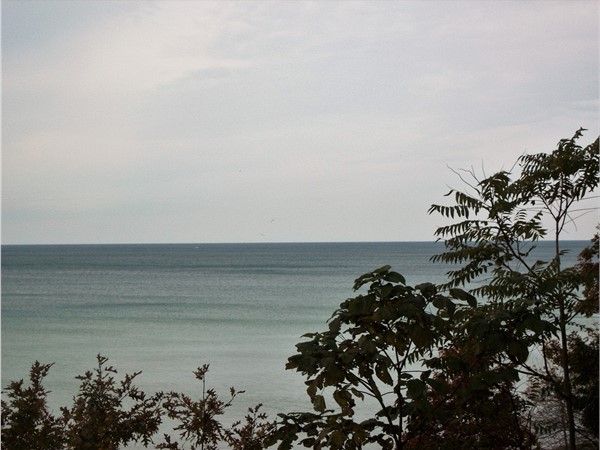 View of Lake Michigan from Fennville 