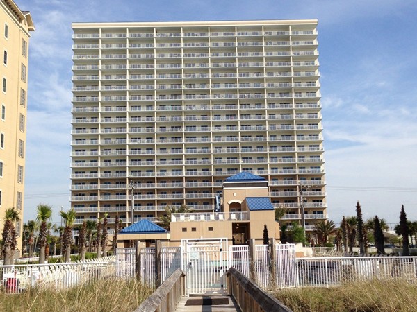 Crystal Tower: View from the beach