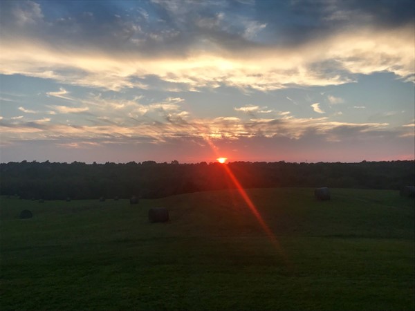 Breathtaking sunset in Parkville