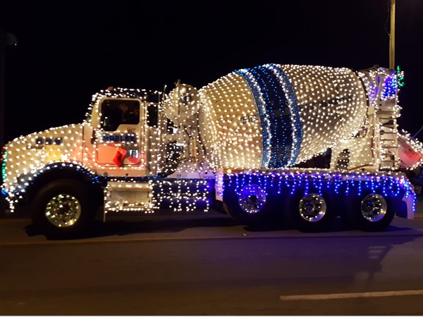 Mobley Truck in Dardanelle Christmas Parade 2016