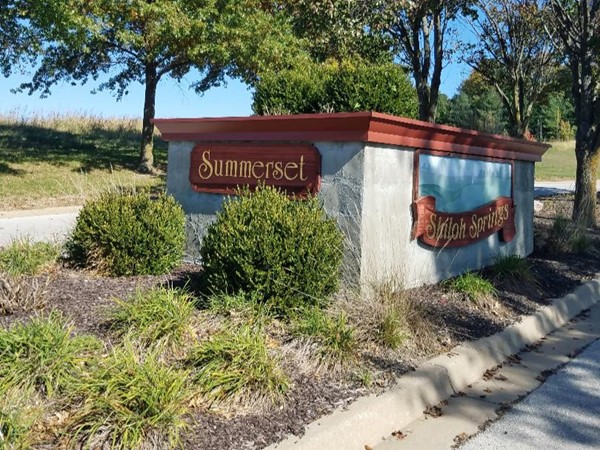 Summerset community located east of Platte City next to the golf course
