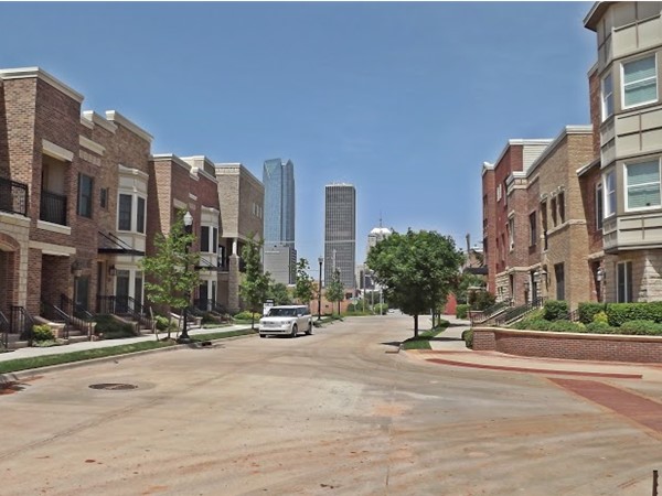 The Hill at Bricktown. Townhomes within walking distance to downtown Bricktown