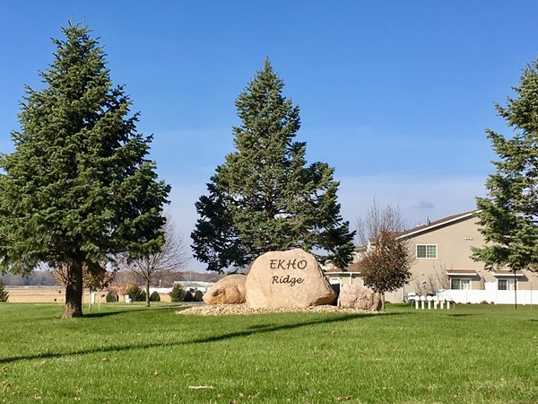 A peaceful setting for this South Waterloo condo community. Ekho Ridge ~ A place to call home 