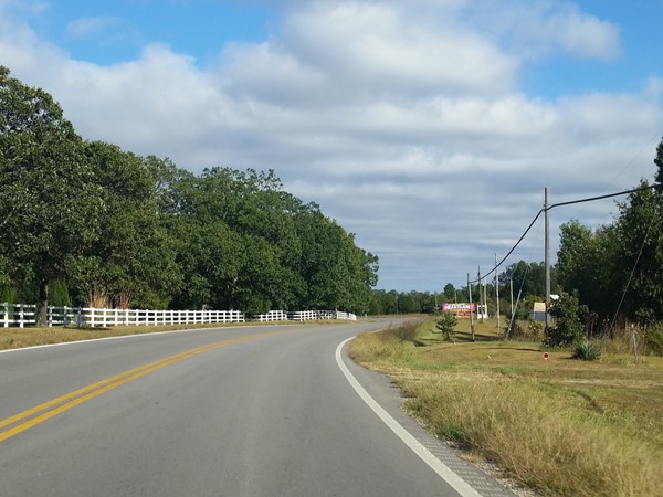 Highway 64 heading toward Bennett Springs State Park 