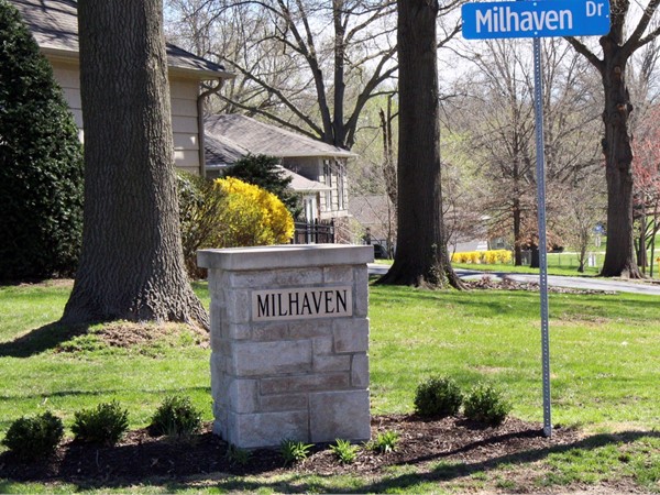Springtime in Milhaven subdivision