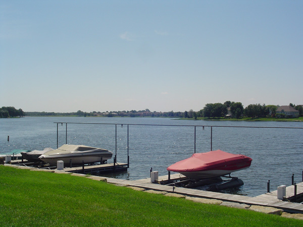  Boat docks at raintree clubhouse.
