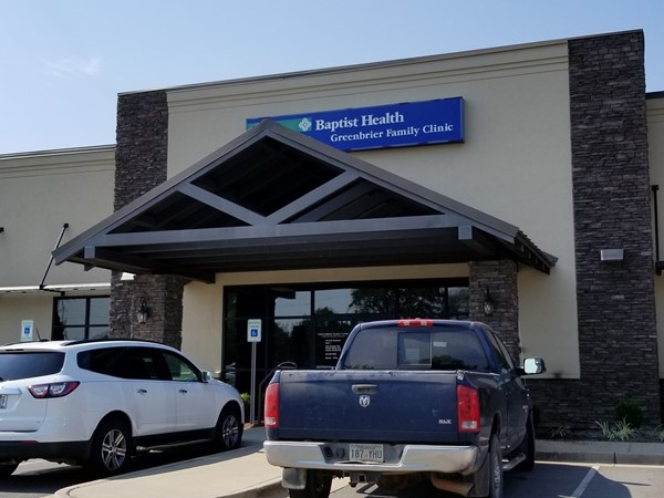 Baptist Health Greenbrier Family Clinic is in Greenbrier on Highway 65 near Shadow Valley
