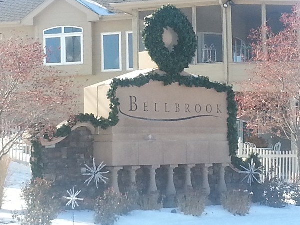 Entrance to the Bellbrook neighborhood