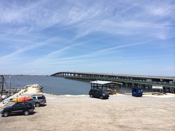 Gateway to the Gulf Expressway is the only way to get to Grand Isle. $3.00 toll is required.