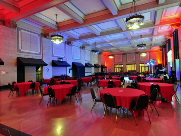 Lincoln Station Great Hall, available for large events...