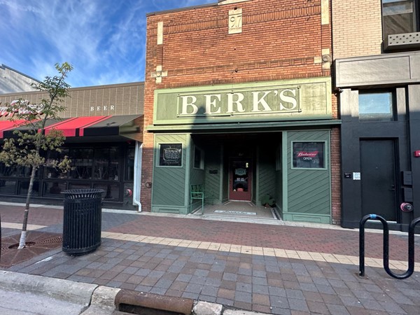 Berk's is a classic bar to play pool and hang out with friends in Downtown Cedar Falls