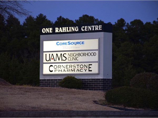 One Rahling Centre is a newer office complex located on Rahling Road near Kirk Rd
