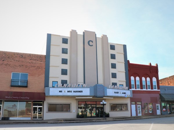 The old Canadian Theatre located in downtown Lexington  