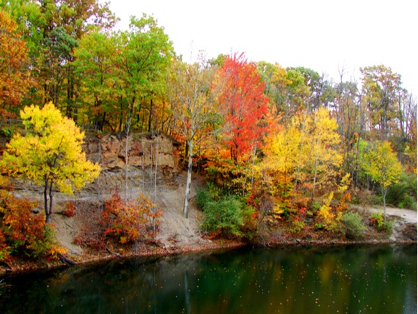 The Ledges in the fall