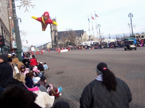 Woodward Avenue during Thanksgiving Day Parade, Detroit