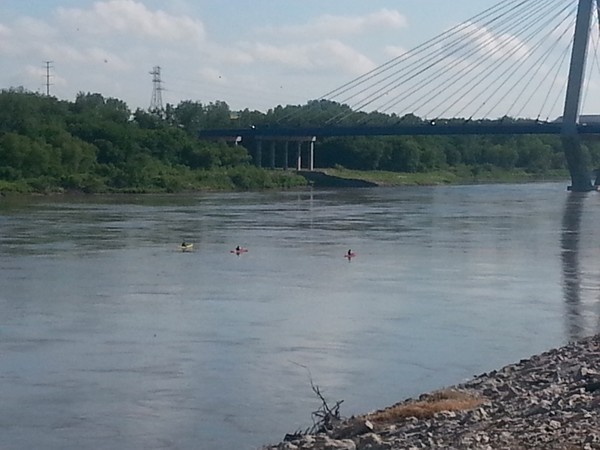 Kayaking the Missouri River
