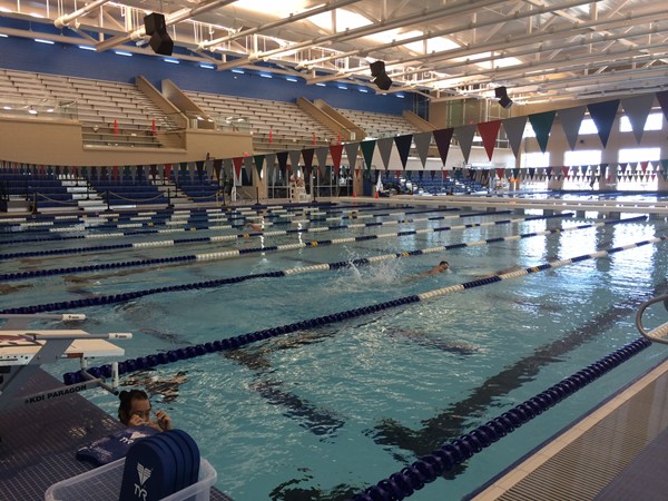 Mitch Park YMCA Olympic sized lap pool